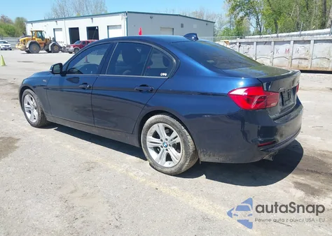 2016 BMW 328D xDrive из США, поврежденный, VIN WBA8F1C51GK438715